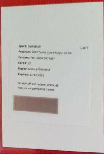 Admiral Schofield [Ruby] #HA-ASC