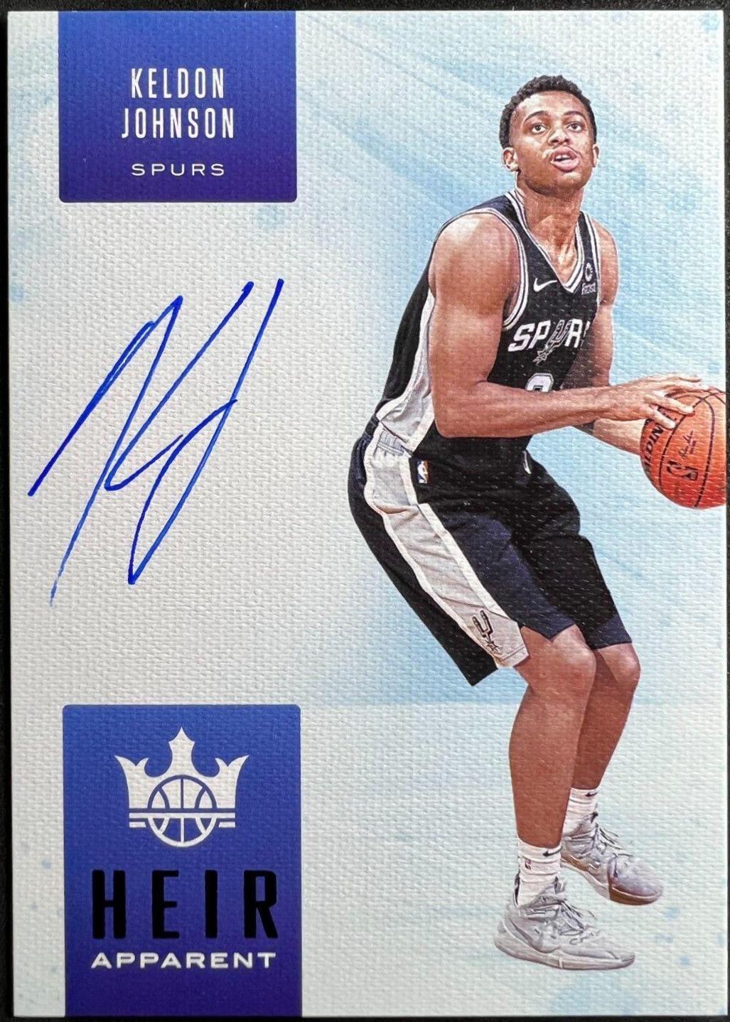 Keldon Johnson [Sapphire] #HA-KJO