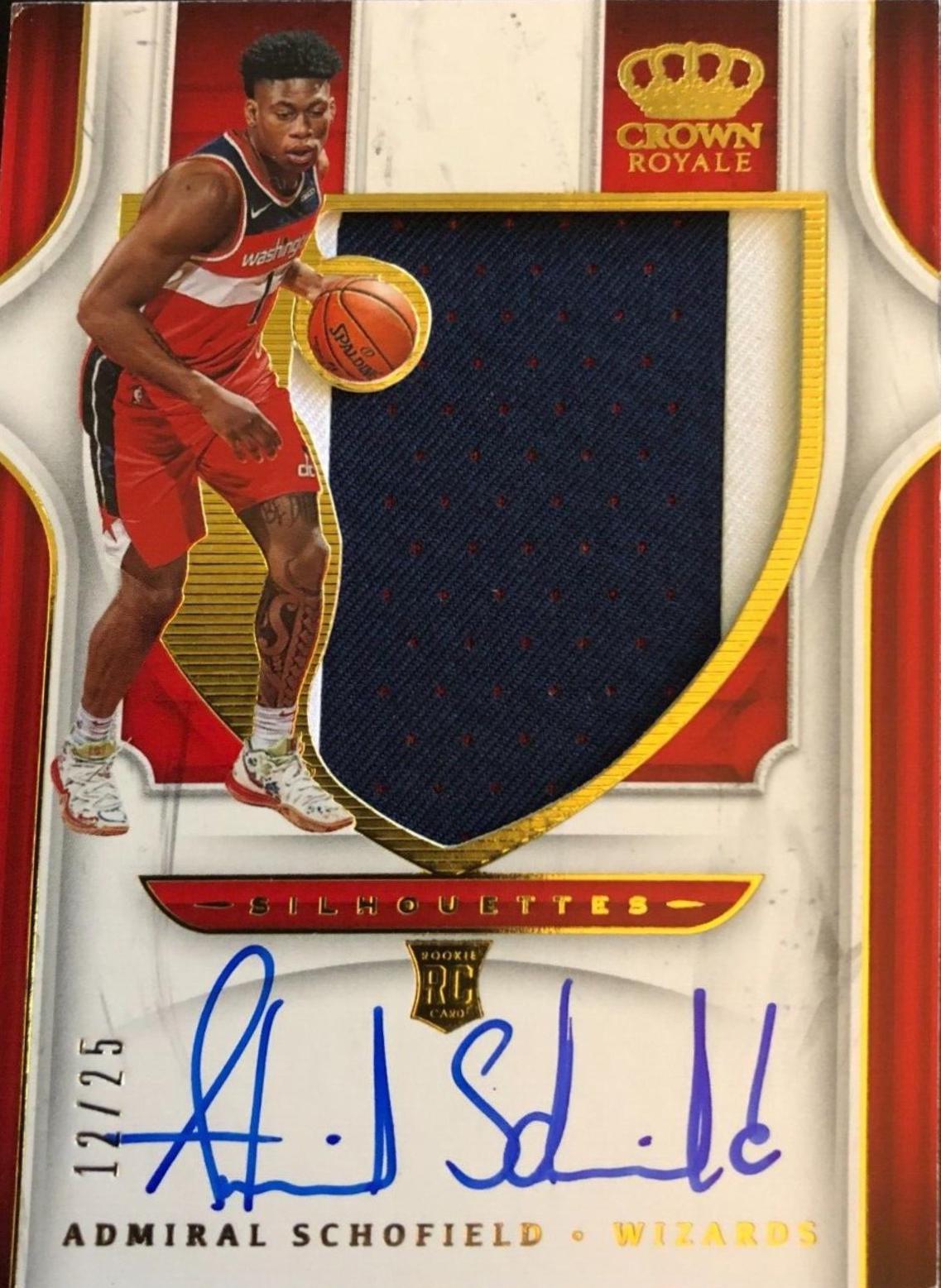 Admiral Schofield [Autograph Jersey Prime] #105
