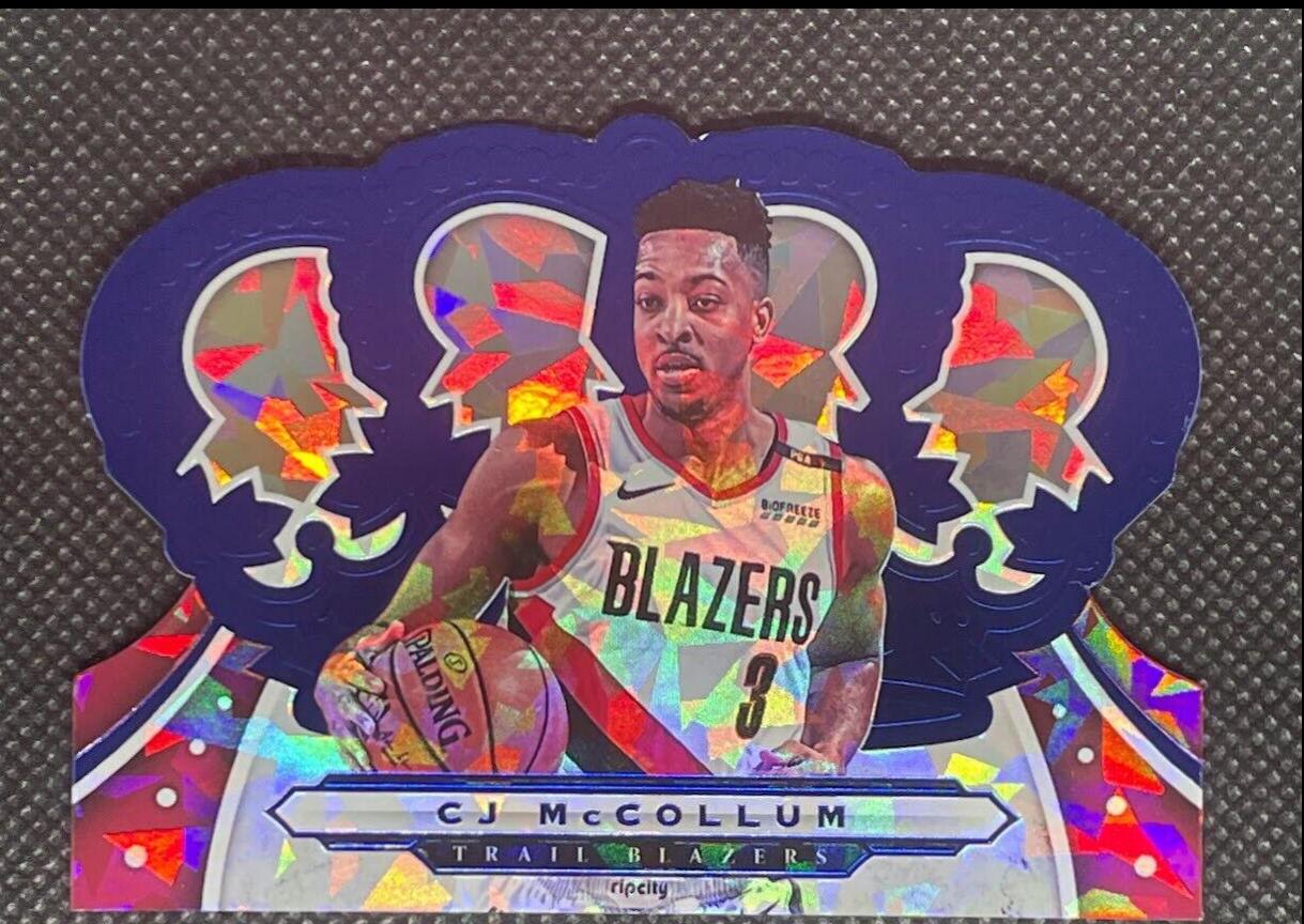 CJ McCollum [Crystal Blue] #4