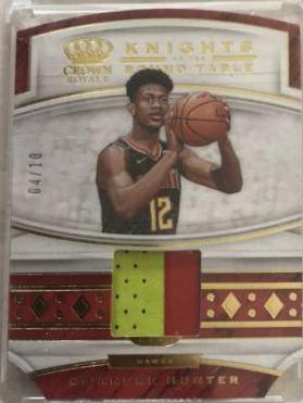 De'Andre Hunter [Crystal Gold] #49