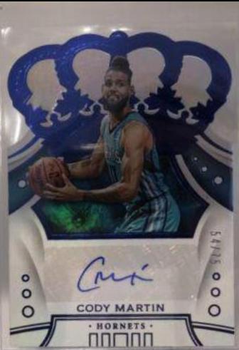 Cody Martin [Blue] #CR-CMT