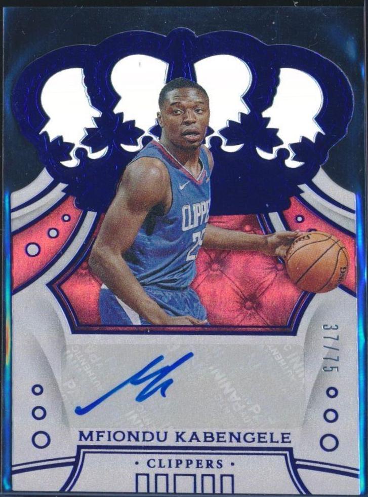Mfiondu Kabengele [Blue] #CR-MFK