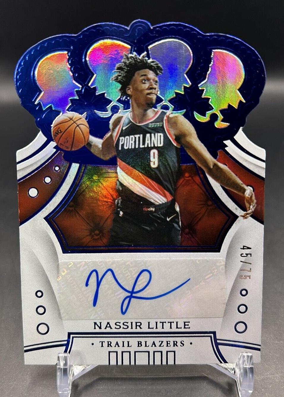 Nassir Little [Blue] #CR-NLT