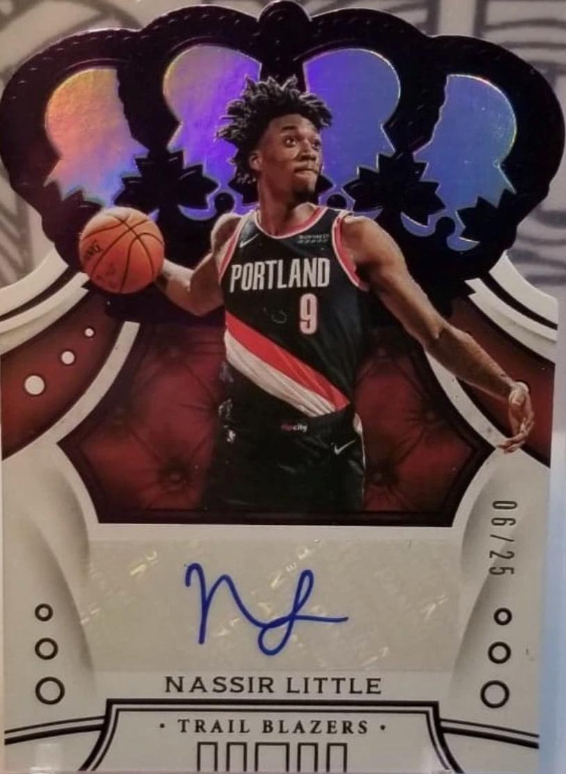 Nassir Little [Purple] #CR-NLT