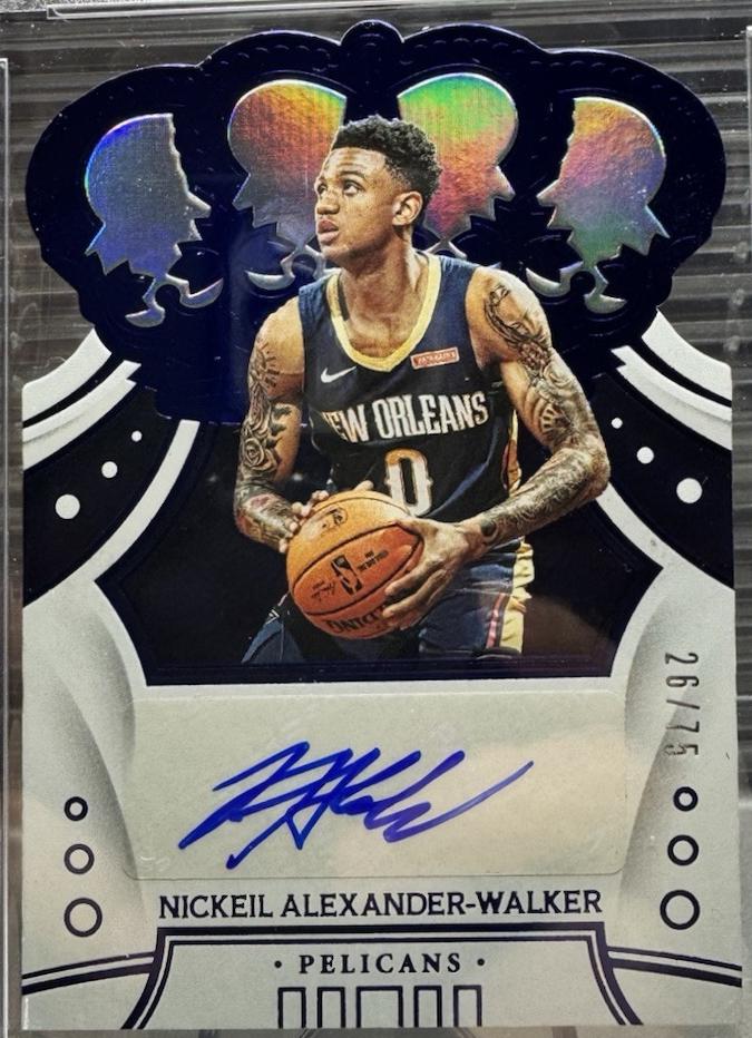 Nickeil Alexander Walker [Blue] #CR-NAW