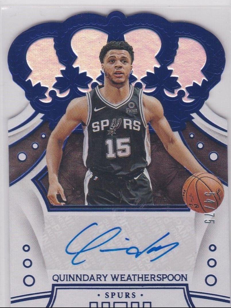Quinndary Weatherspoon [Blue] #CR-QWS