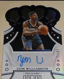 Zion Williamson [Blue] #CR-ZWL