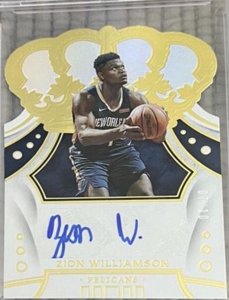 Zion Williamson [Gold] #CR-ZWL