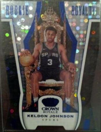 Keldon Johnson [Blue] #18