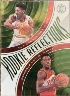 Dominique Wilkins, De'Andre Hunter [Emerald] #11