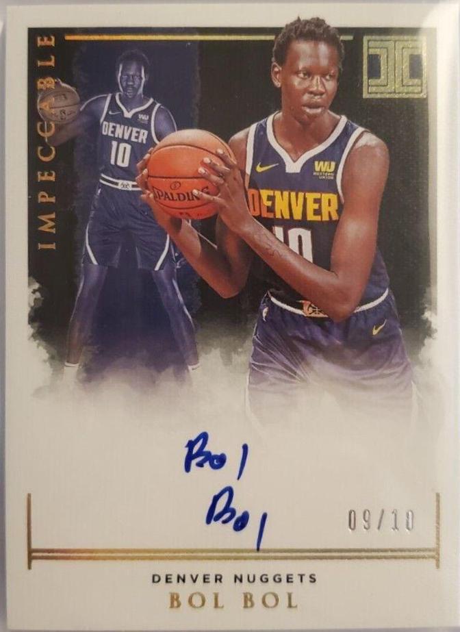 Bol Bol [Autograph Holo Gold] #105