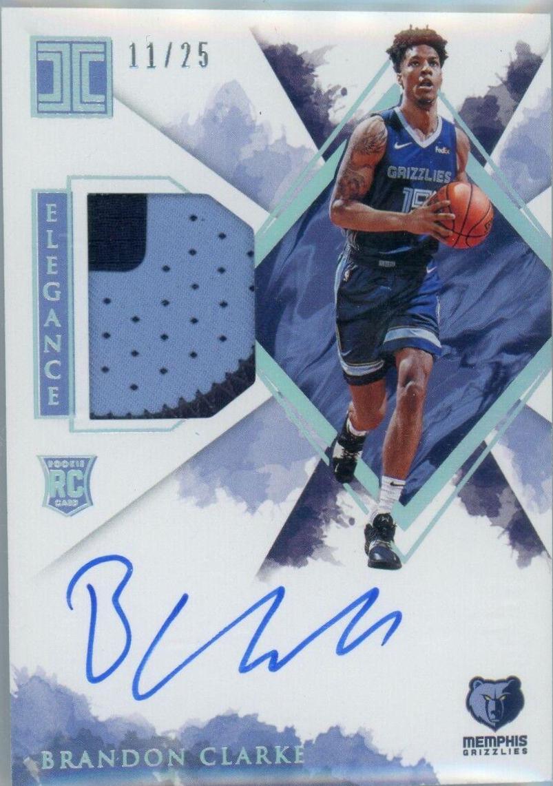Brandon Clarke [Jersey Autograph Holo Silver] #171