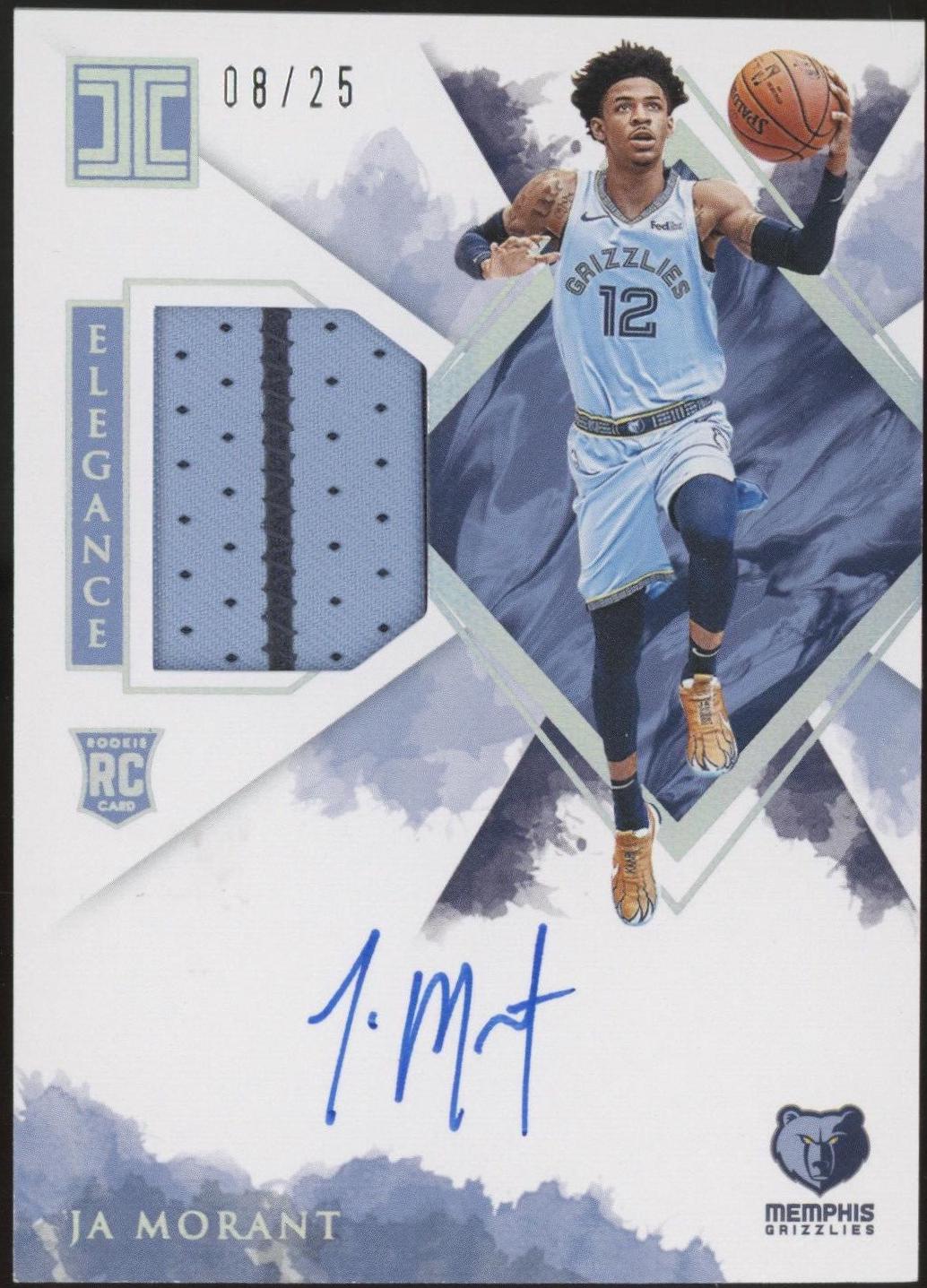 Ja Morant [Jersey Autograph Holo Silver] #153