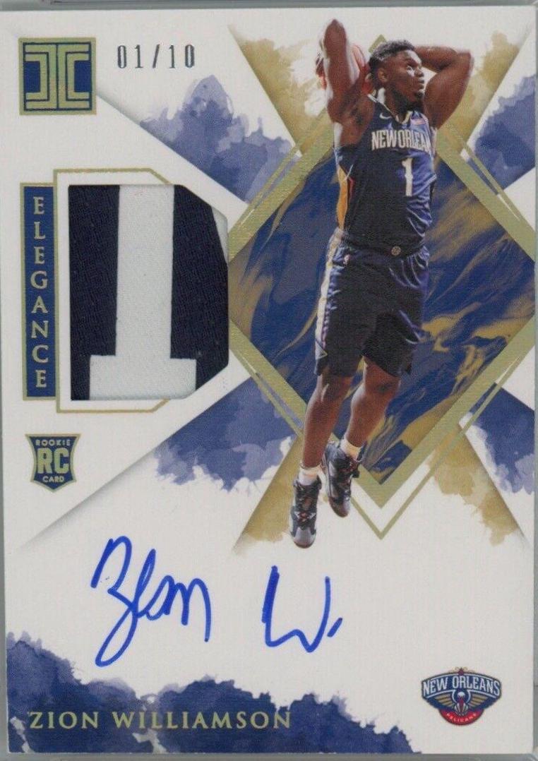 Zion Williamson [Autograph Holo Gold] #108
