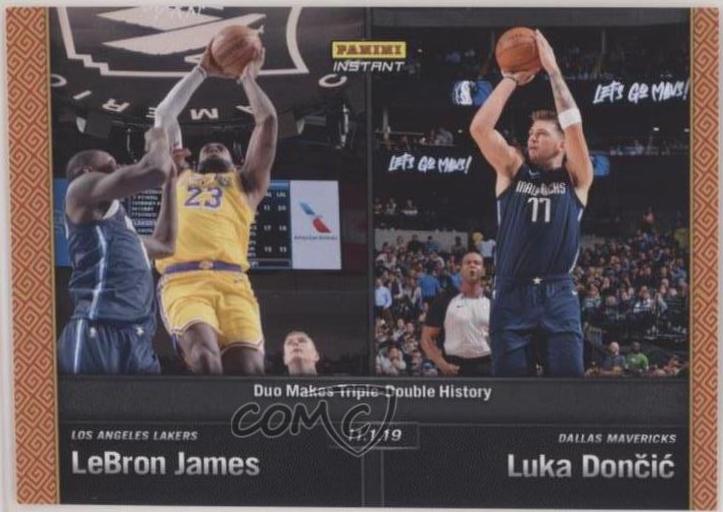 LeBron James, Luka Doncic [Yellow] #28