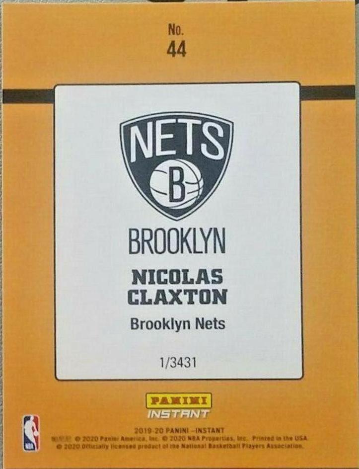 Nicolas Claxton #44