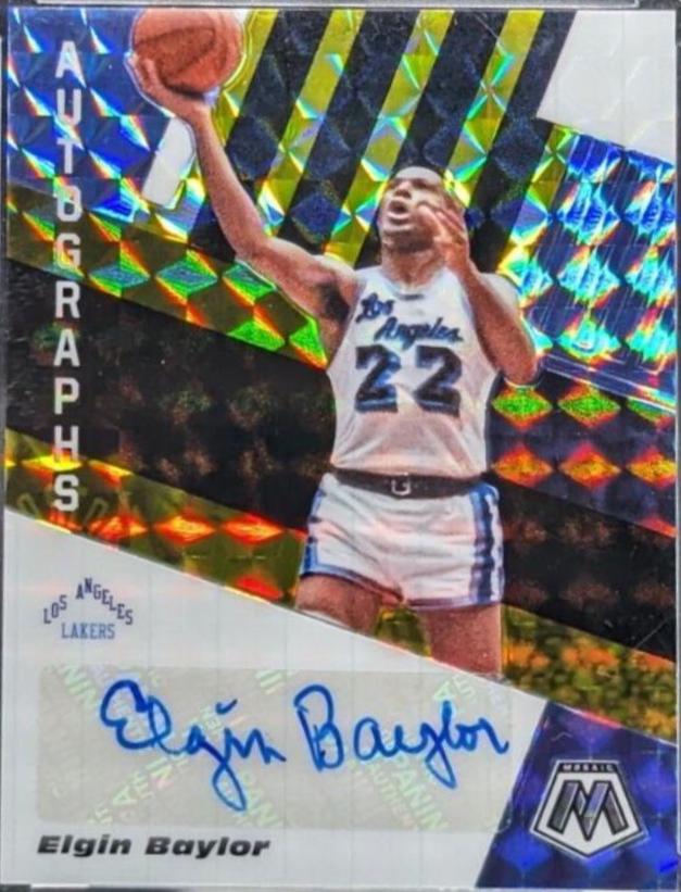 Elgin Baylor [Black Gold Choice] #AM-EBL