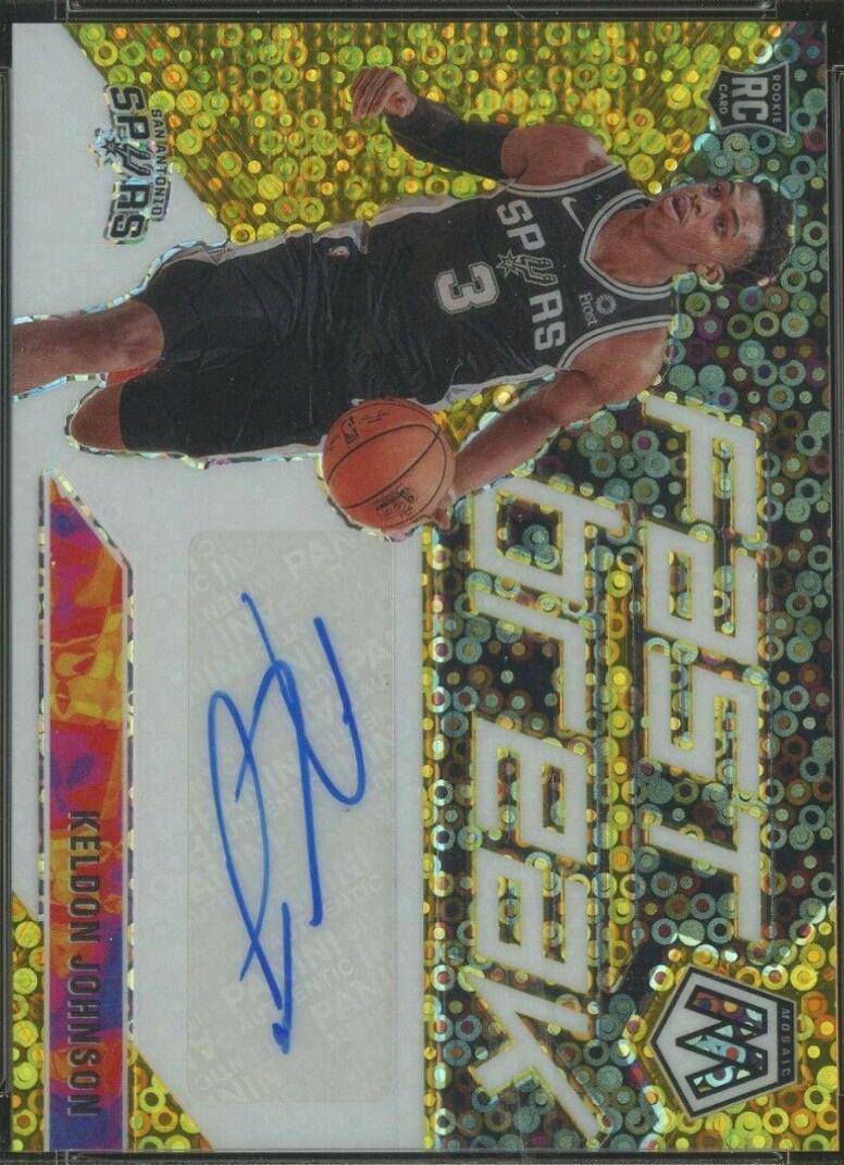 Keldon Johnson [Gold] #FB-KJN