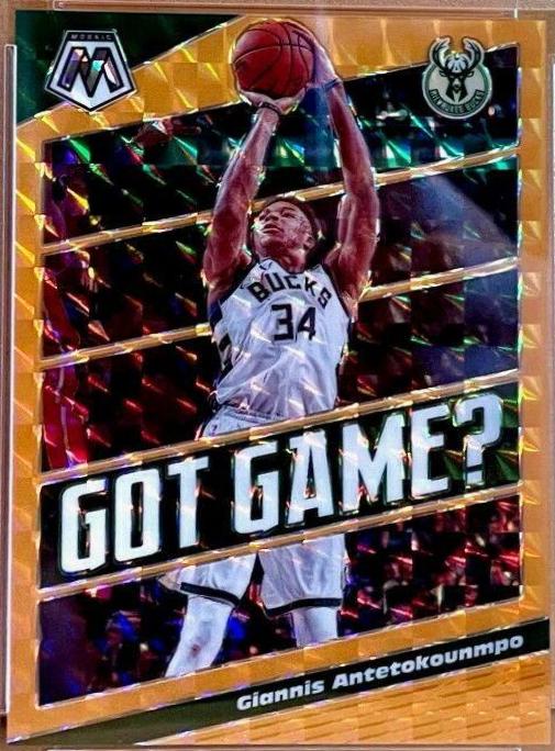 Giannis Antetokounmpo [Orange Fluorescent] #25