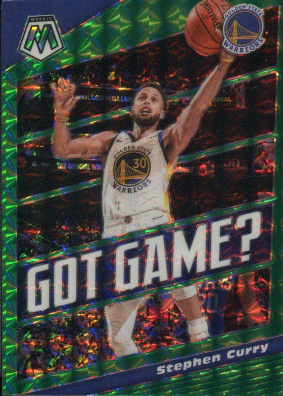 Stephen Curry [Green Mosaic] #9