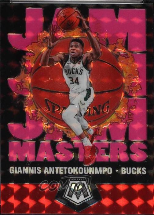 Giannis Antetokounmpo [Pink Fluorescent] #19