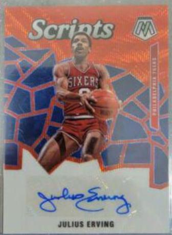 Julius Erving [Red Wave] #SC-JEV