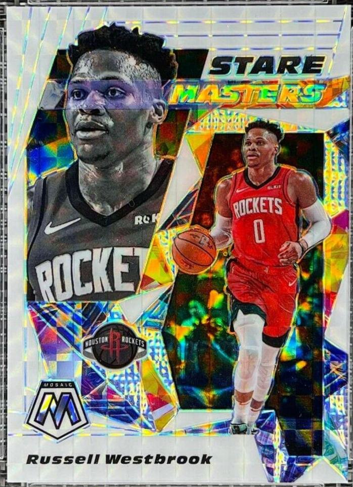 Russell Westbrook [White Mosaic] #1
