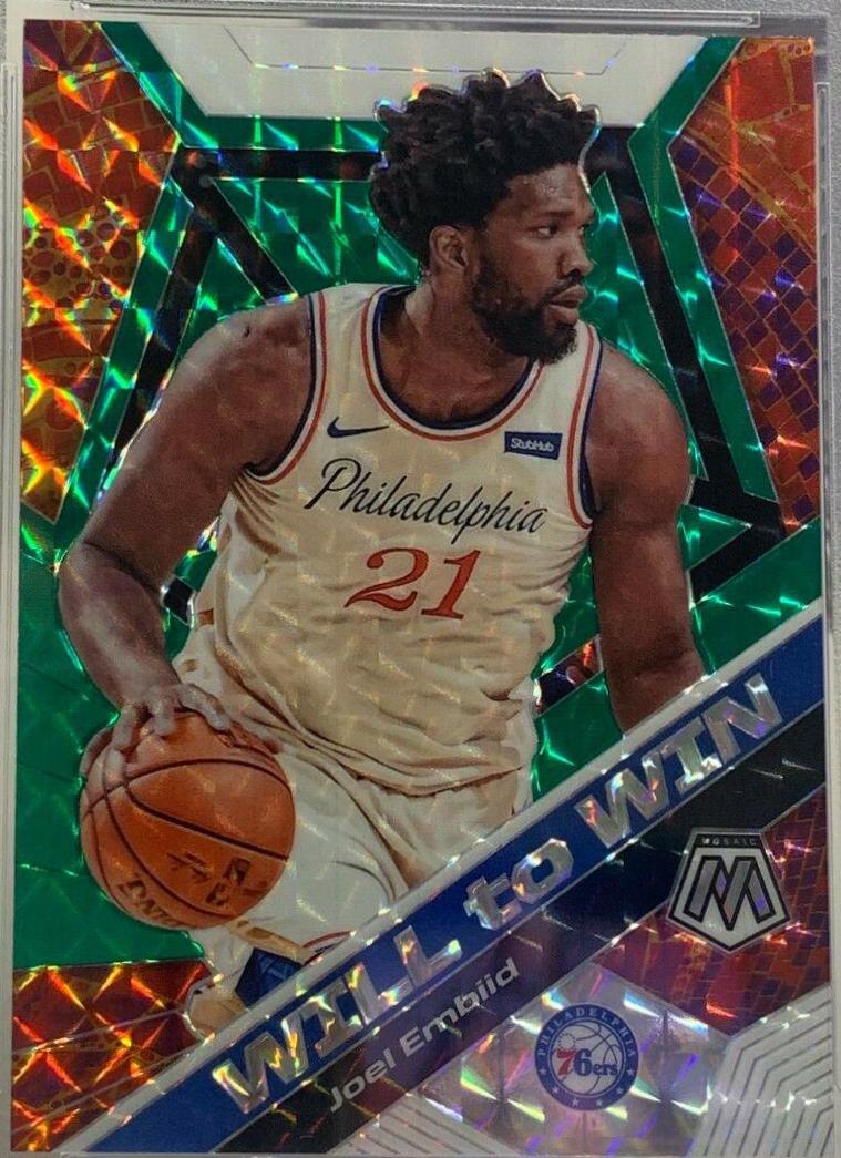 Joel Embiid [Green Mosaic] #17