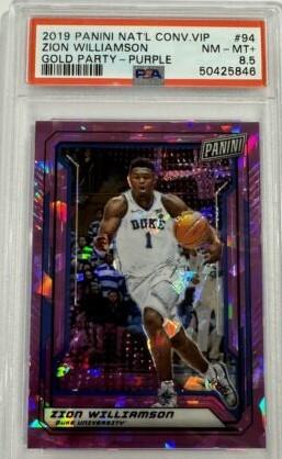 Zion Williamson [Gold Party- Purple] #94