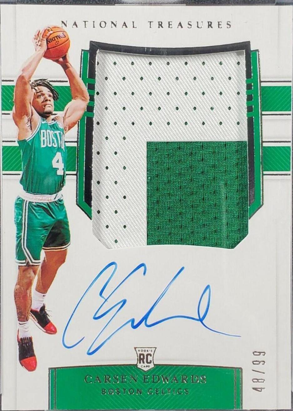 Carsen Edwards [Patch Autograph] #111