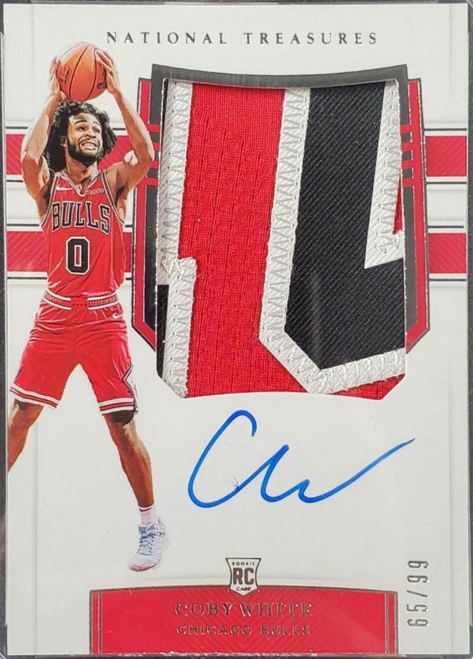 Coby White [Patch Autograph] #120