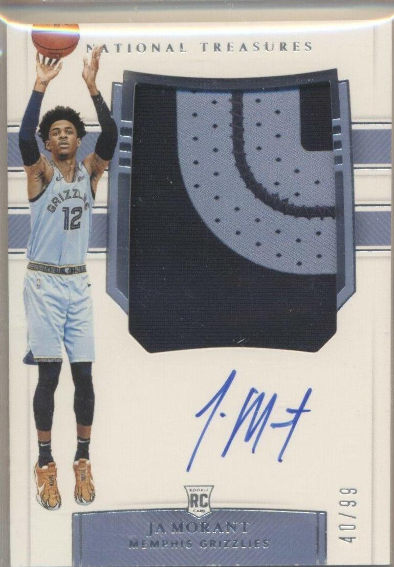 JA Morant [Patch Autograph] #118
