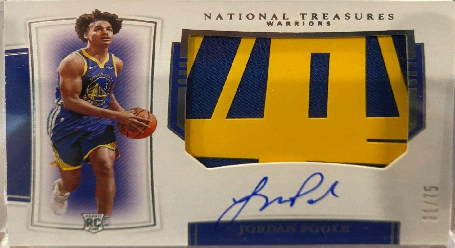 Jordan Poole [Patch Autograph] #119