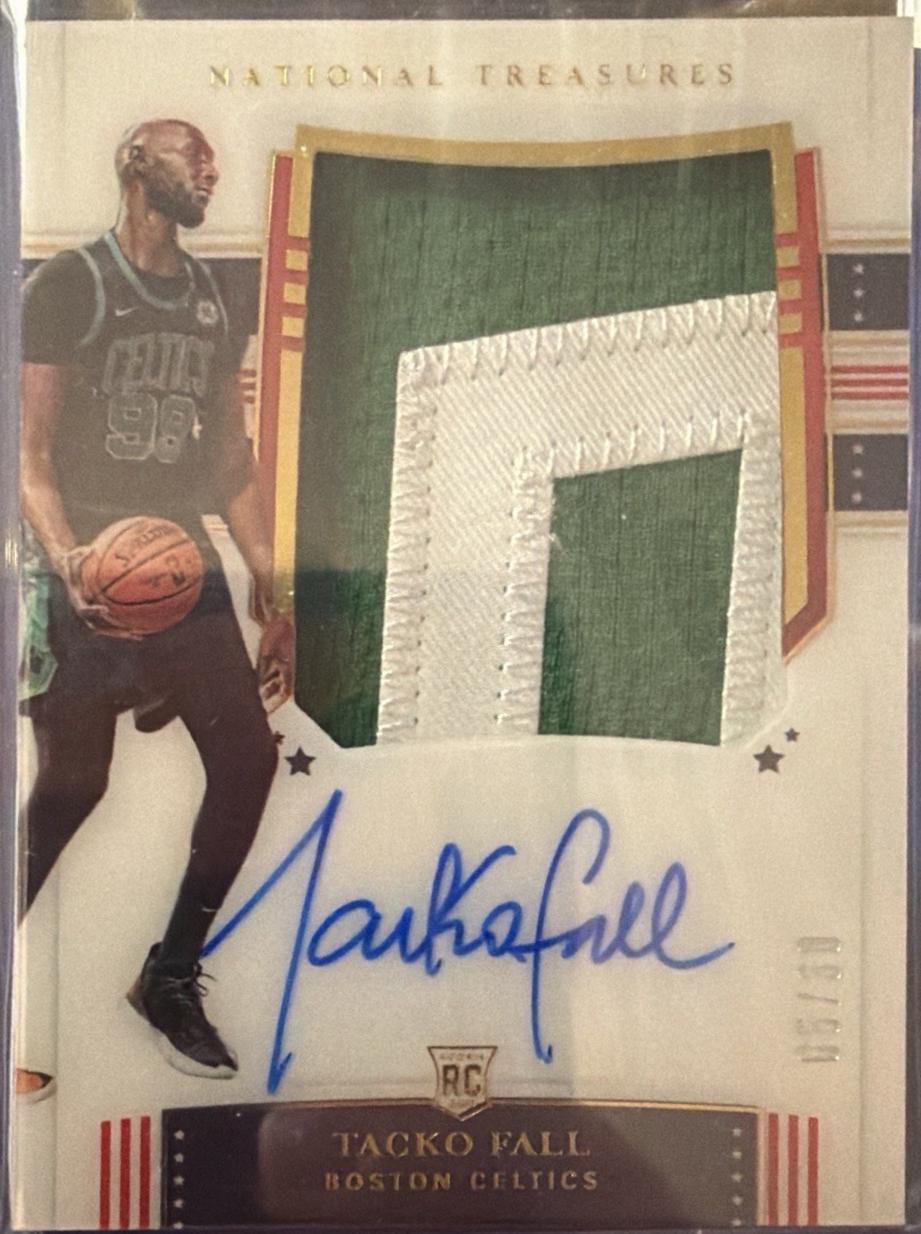 Tacko Fall [Patch Autograph Stars & Stripes] #144