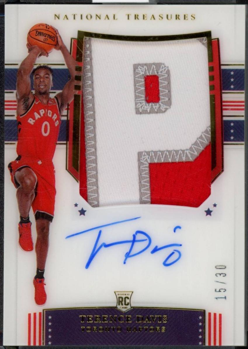 Terence Davis [Patch Autograph Stars & Stripes] #147