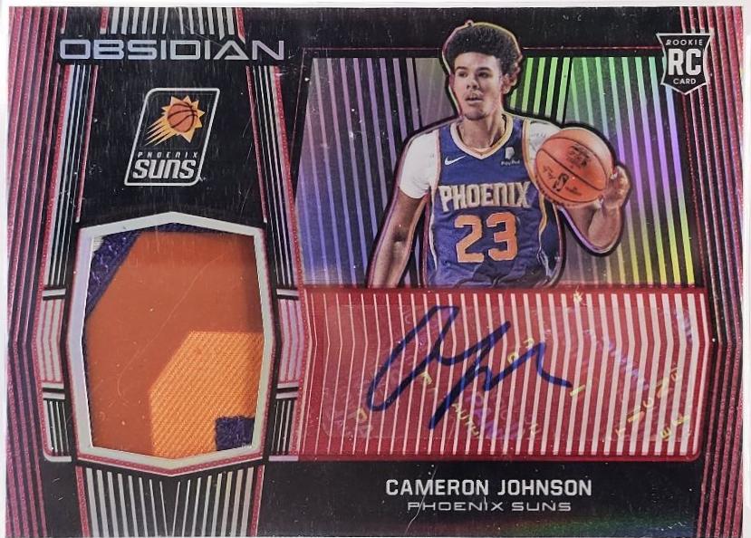 Cameron Johnson [Electric Etch Red] #RA-CJN