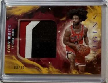 Coby White [Jersey Autograph Gold] #155
