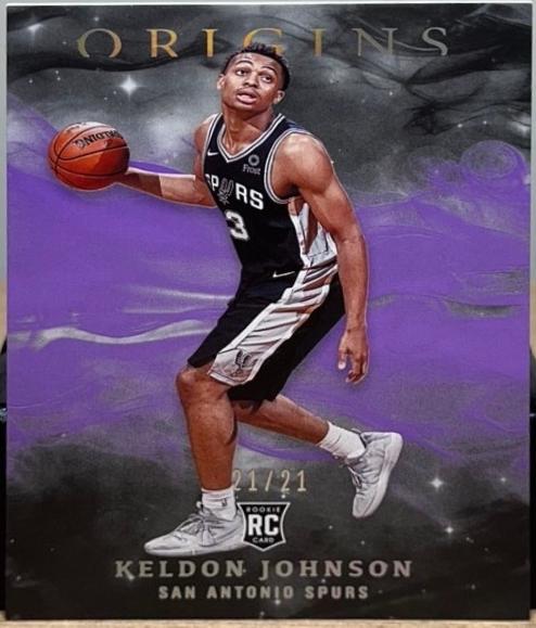 Keldon Johnson [Purple] #10