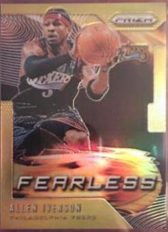 Allen Iverson [Gold Prizm] #2