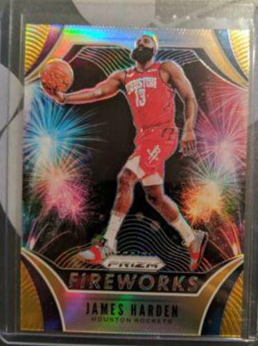 James Harden [Gold Prizm] #5