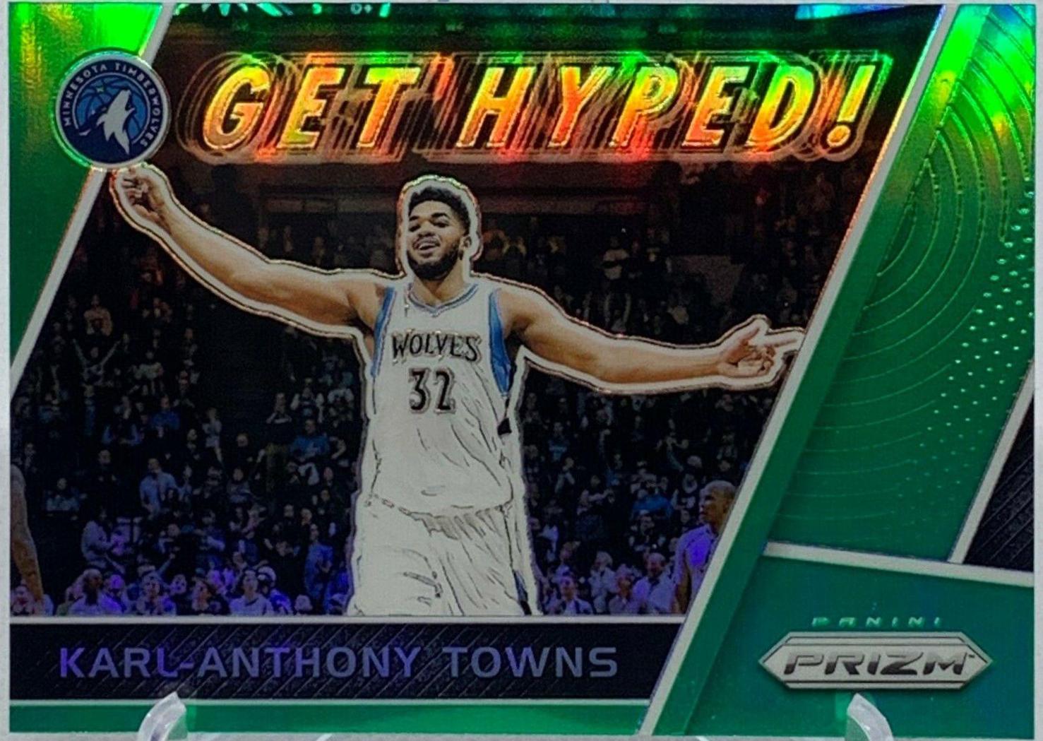 Karl Anthony Towns [Green Prizm] #1