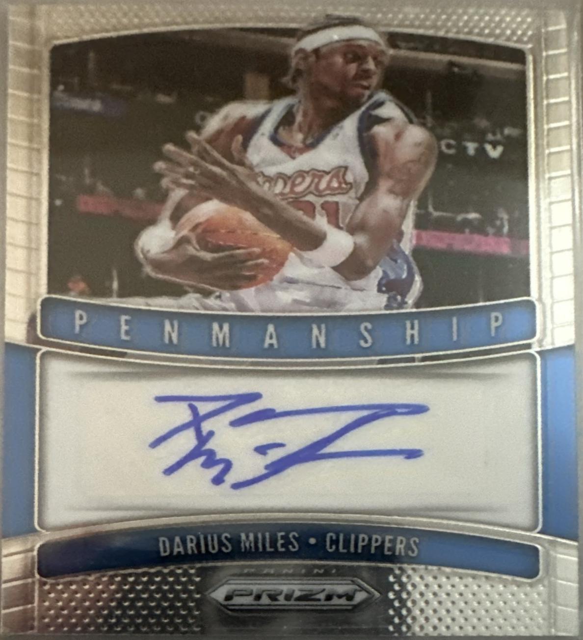 Darius Miles [Silver Prizm] #PM-DML