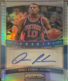 Dennis Rodman [Silver Prizm] #PM-DRM