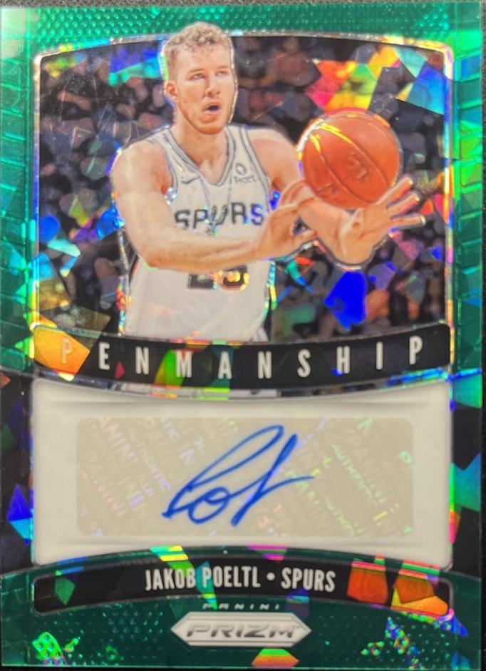 Jakob Poeltl [Green Ice] #PM-JKP