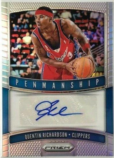 Quentin Richardson [Silver Prizm] #PM-QRS