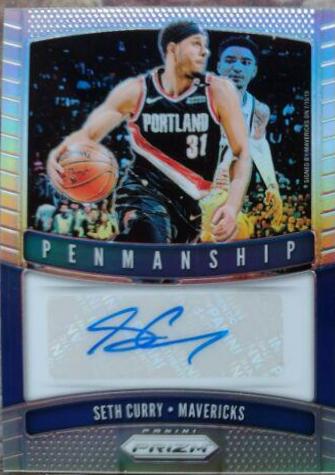 Seth Curry [Silver Prizm] #PM-SCY