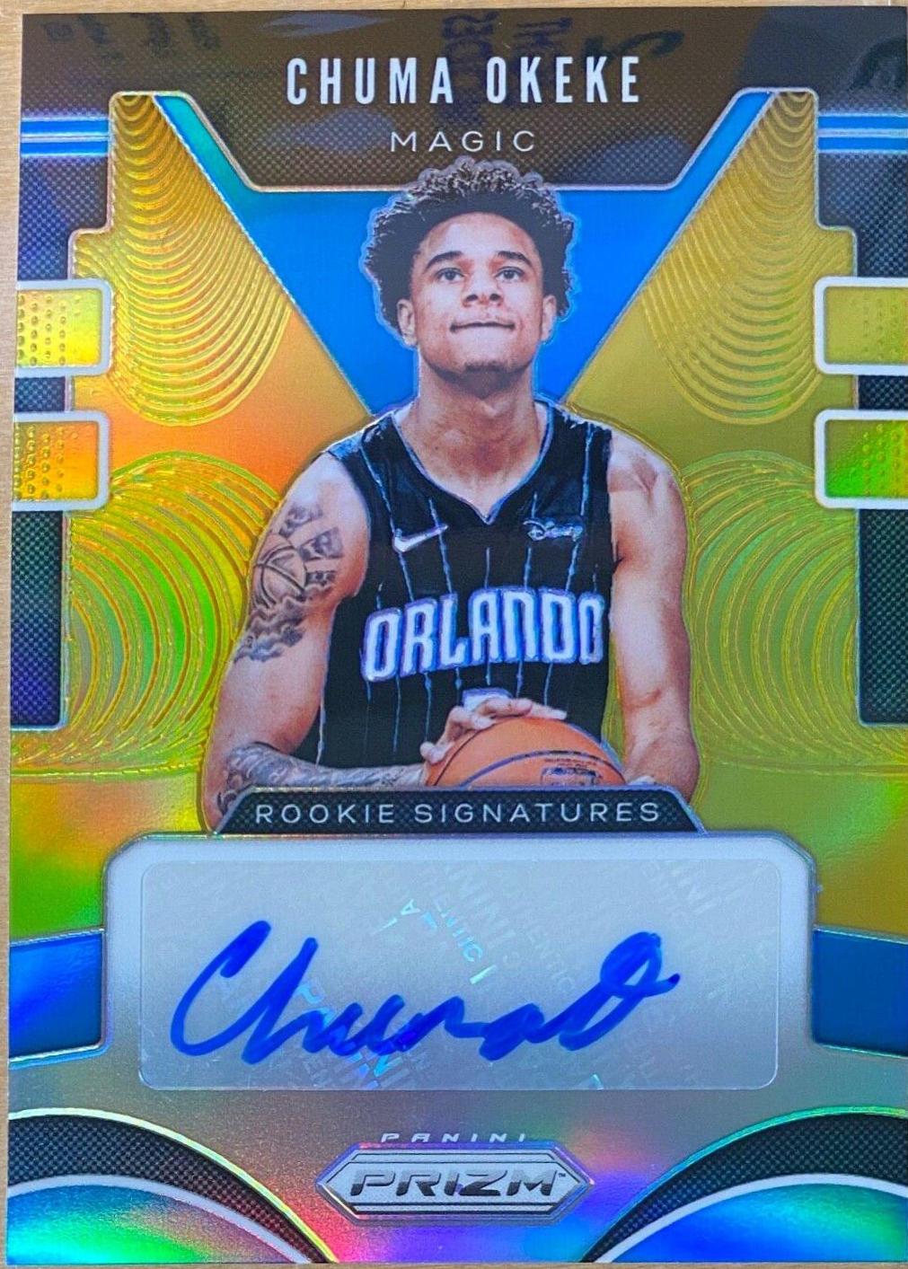 Chuma Okeke [Gold Prizm] #CHO