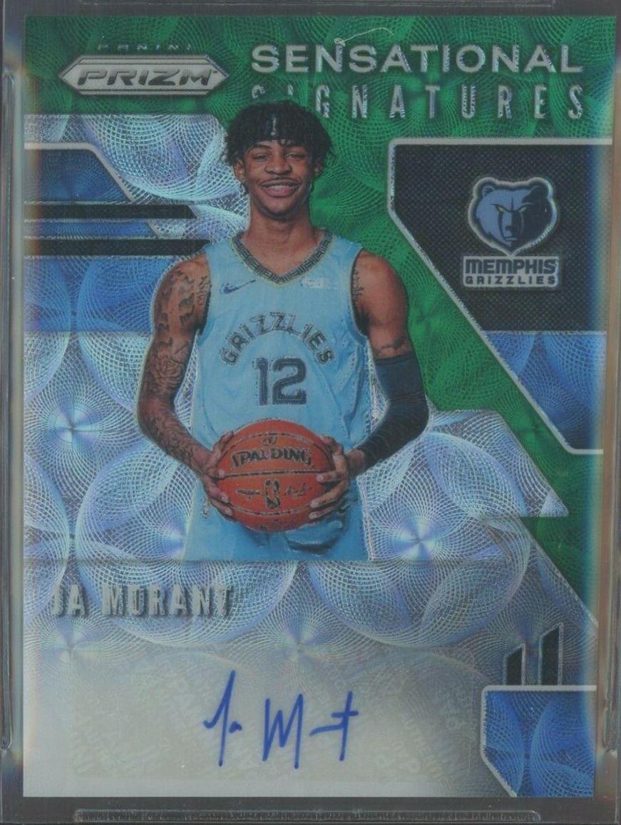 JA Morant [Choice Prizm Green] #JMT
