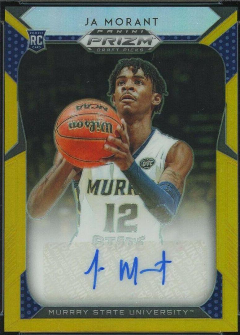 JA Morant [Gold Prizm] #JMT